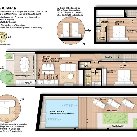 Almada - Amazing Centre With Private Pool Villa *